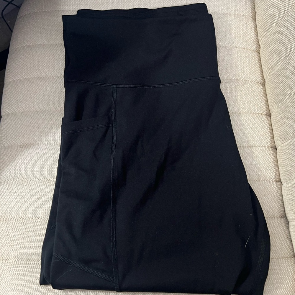 Black High-Waisted Leggings